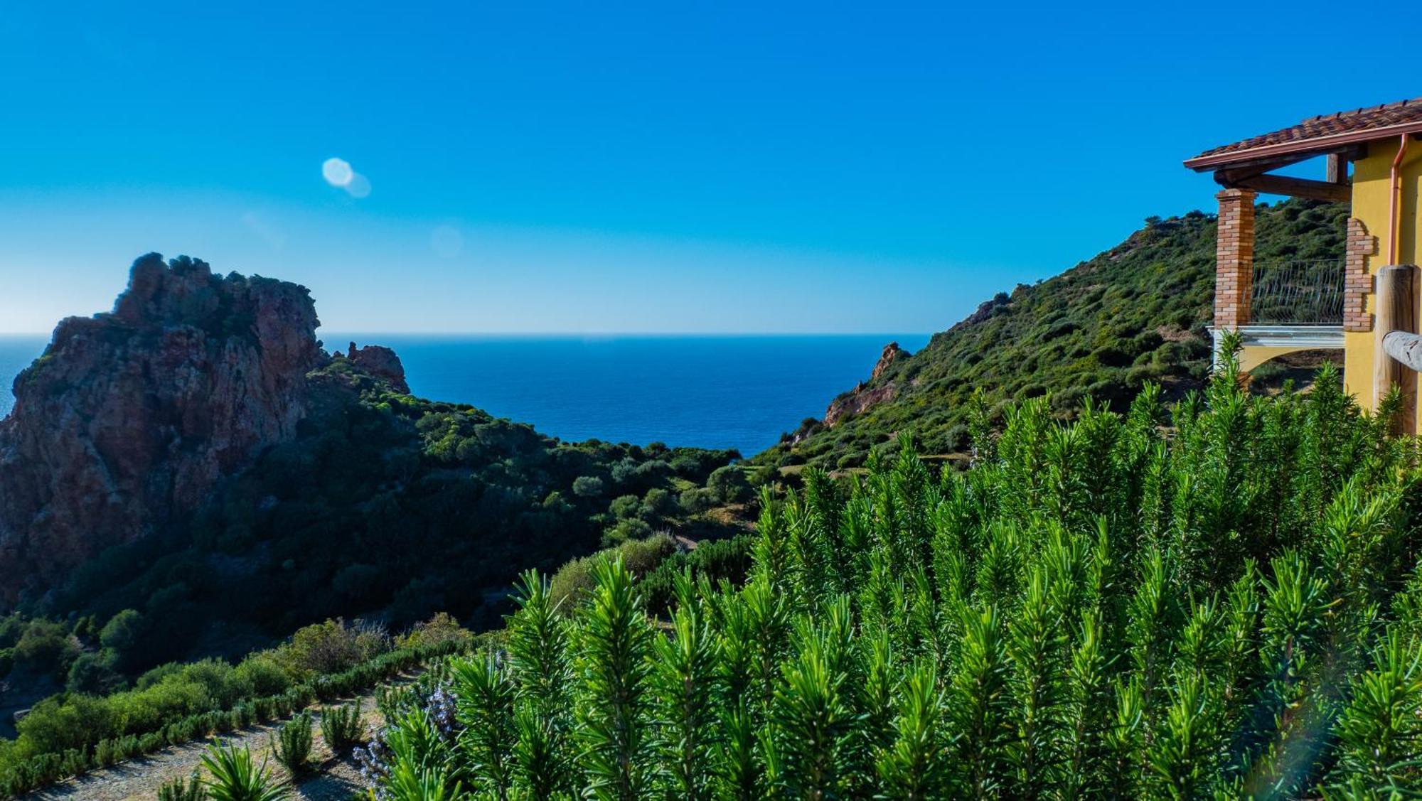 L'Emozione Tanca Piras Villa Nebida Exteriör bild