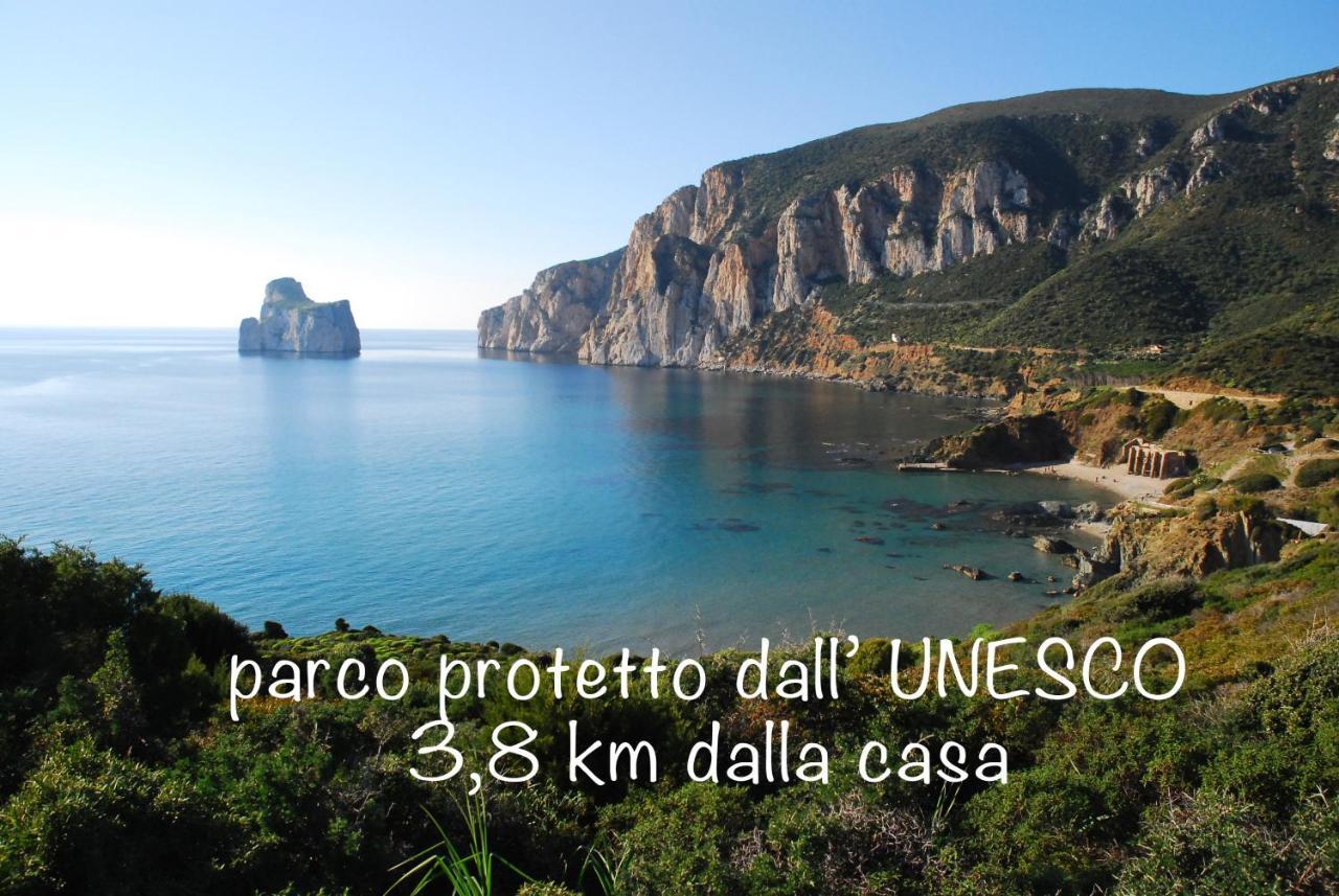 L'Emozione Tanca Piras Villa Nebida Exteriör bild